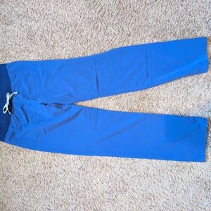 Blue Lounge Pants with Drawstring